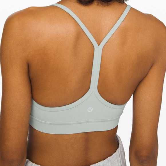 Lululemon flow y bra jade grey size 6 - Picture 2 of 7